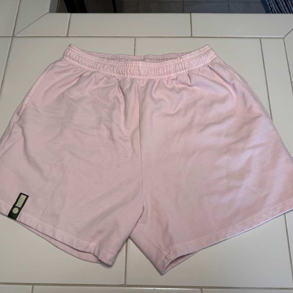 Daily Drills Pink Sweat Shorts